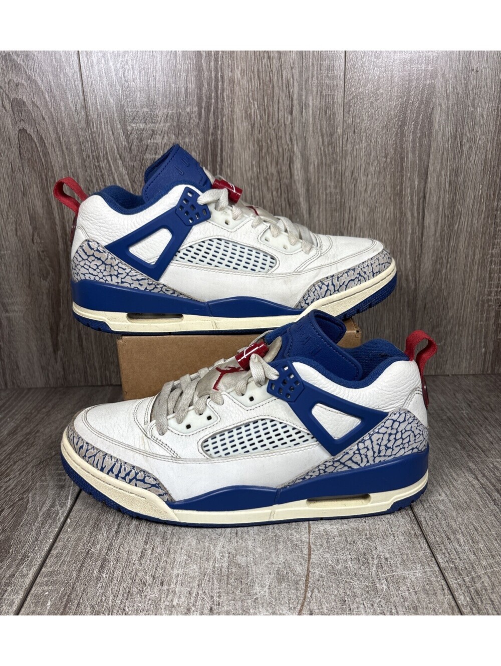Nike Jordan Spizike Low Sail Storm Blue Basketball Shoes IM2176-133 MENS SIZE 9